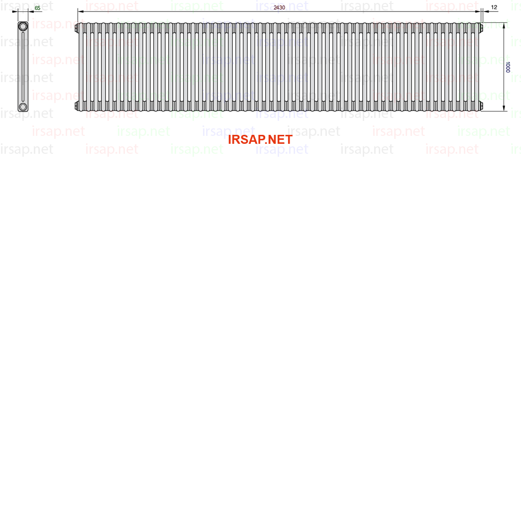 Радиатор IRSAP Tesi 21000/54 T12 CL 01